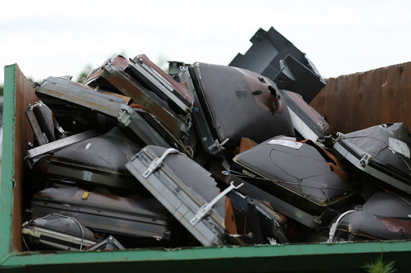 Babītes novadā “Eco Baltia vide” rīkotajā akcijā nodotas 6,8 tonnas elektronikas un lielgabarīta atkritumi