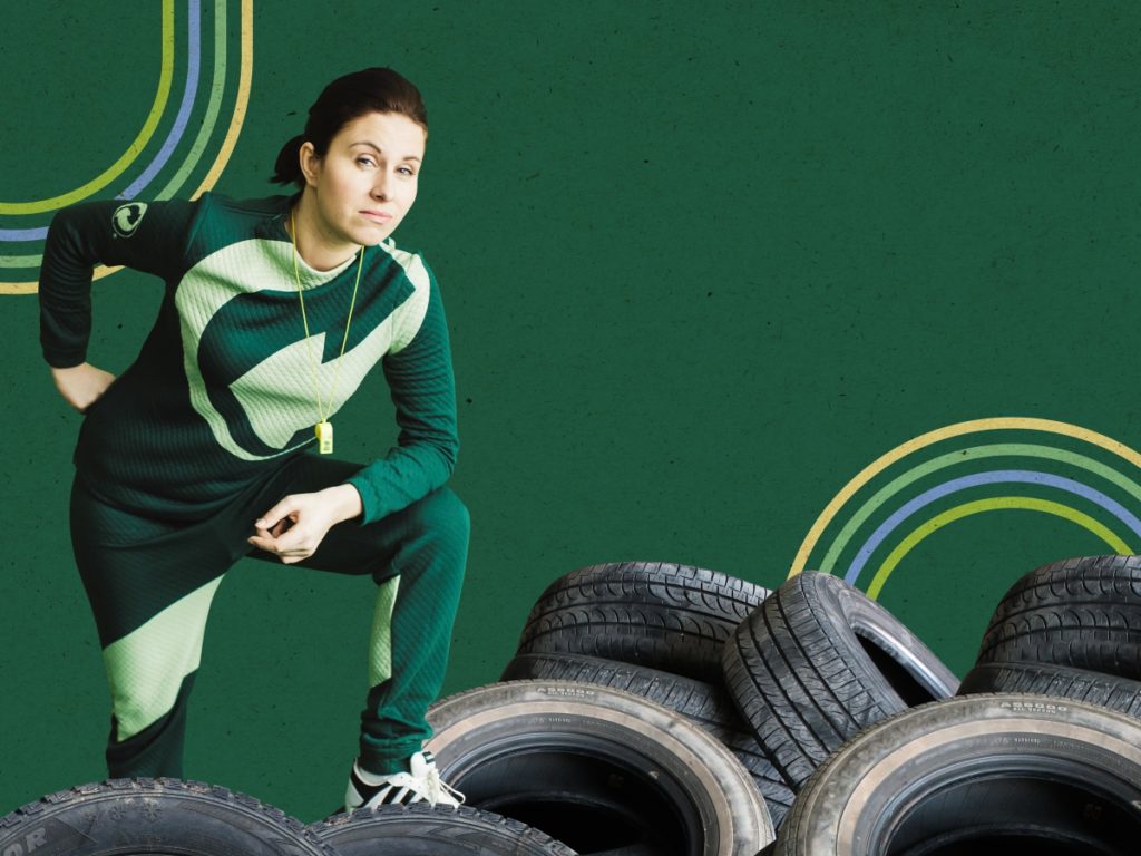 Eco Baltia vide un Latvijas Zaļais punkts aicina iedzīvotājus nodot nolietotās riepas