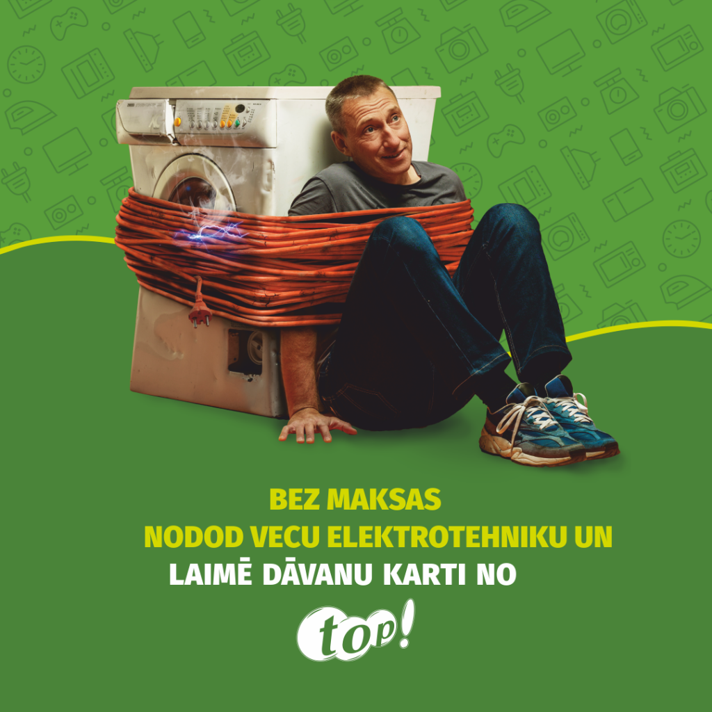 Šķirošanas kampaņas “Elektronikas šķiratlons” otrajā posmā vismaz 20 novados varēs nodot vecās elektroiekārtas