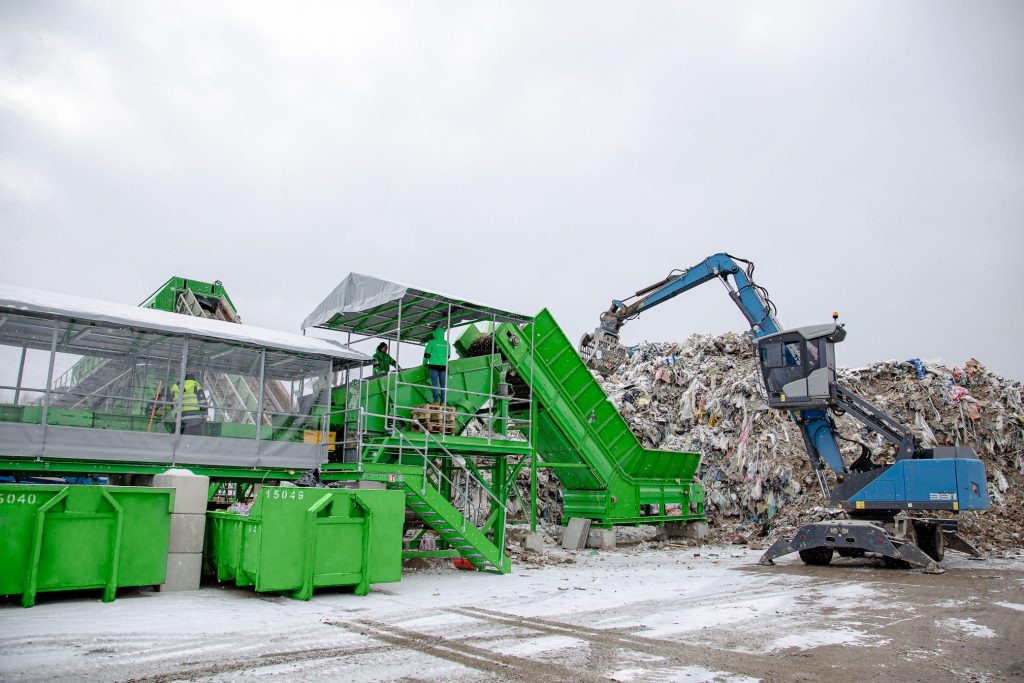 Eco Baltia vide’s subsidiary in Lithuania, Ecoservice, has invested 700 000 EUR in a new sorting line for construction waste