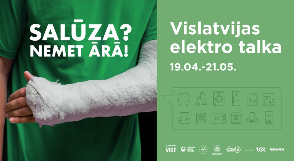 Kampaņas “Vislatvijas elektro talka” uzvarētāji