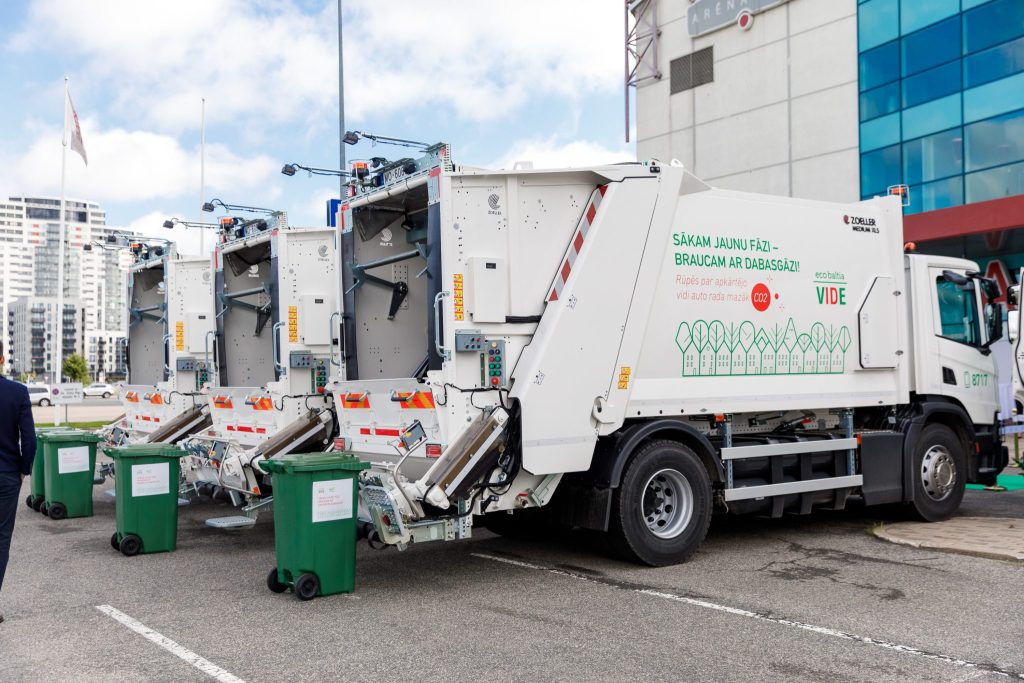SIA “Eco Baltia vide” jau 13 videi draudzīgākas atkritumu savākšanas mašīnas