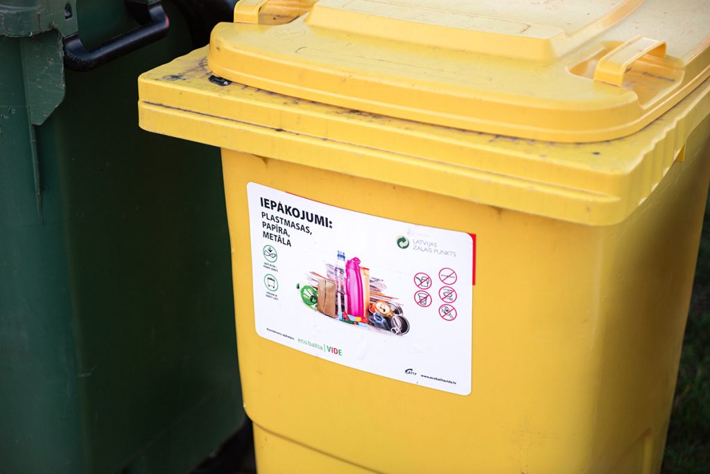Babītes un Salas pagastos veicinās atkritumu šķirošanu individuāli
