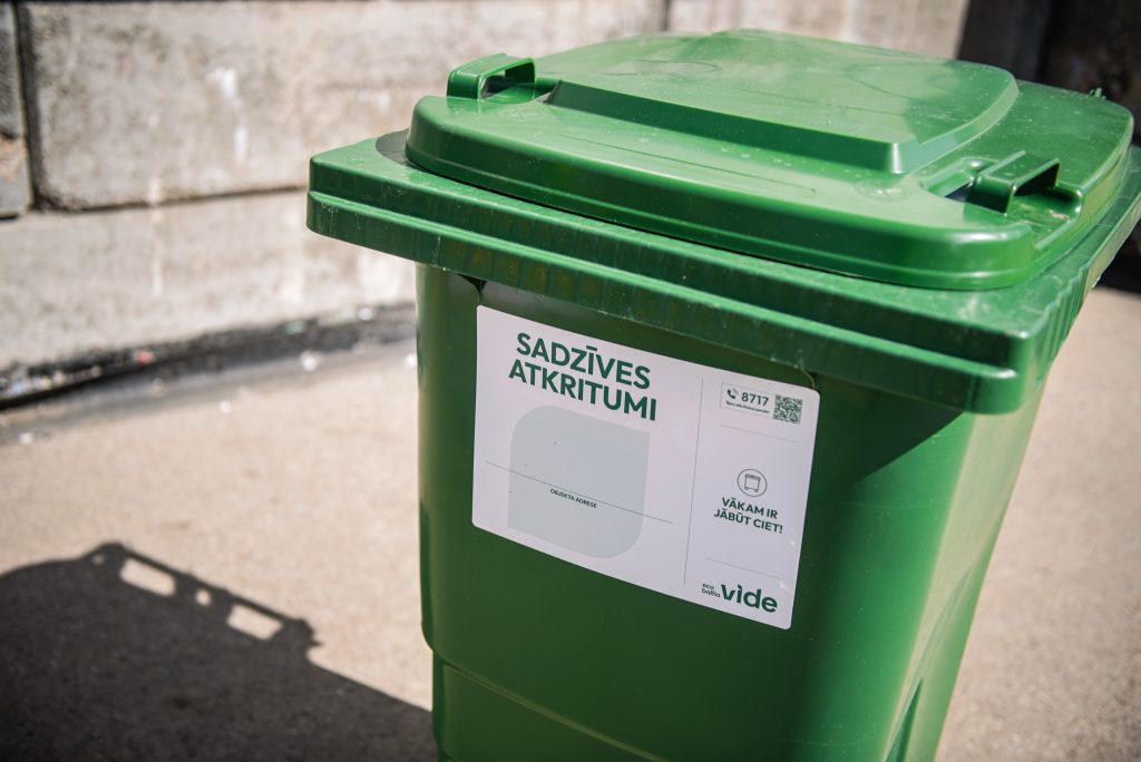 Mārupes pilsētas un Mārupes pagasta iedzīvotāji aicināti pieteikt sadzīves un BIO atkritumu konteineru mazgāšanu un dezinfekciju