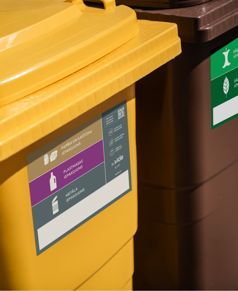 “Eco Baltia vide” pakāpeniski ievieš jauno konteineru marķējumu visā Latvijā